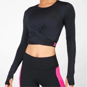 Fabletics Eco-Conscious Front Twist Long-Sleeve Top